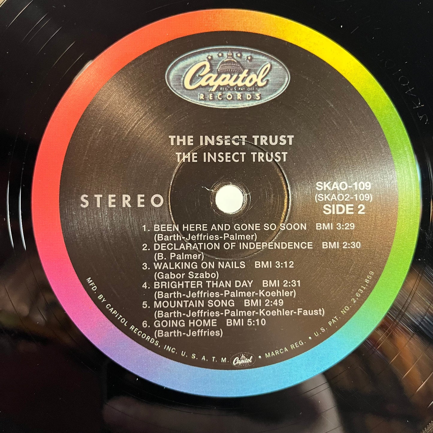 The Insect Trust - The Insect Trust (VINYL) | Near Mint (NM) Near Mint (NM)-