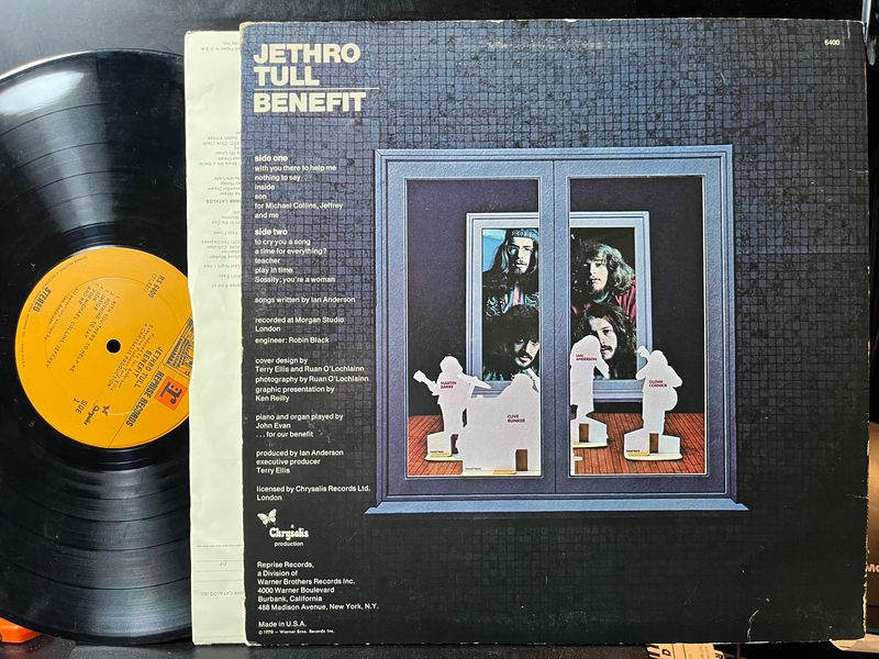Jethro Tull - Benefit (VINYL) | Near Mint (NM) Excellent+ (EX+)-