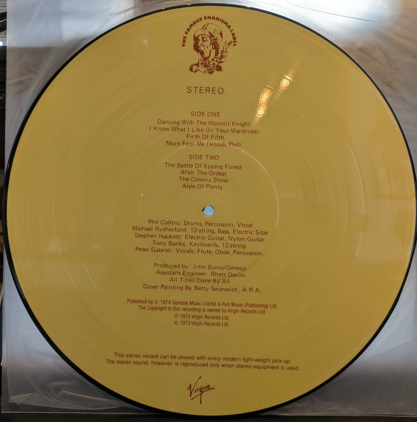 Genesis - Selling England By The Pound (PICTURE VINYL) | Near Mint (NM) Generic-