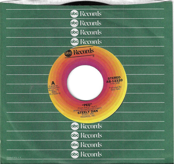 Steely Dan - Peg (7" VINYL) | Near Mint (NM) Near Mint (NM)-