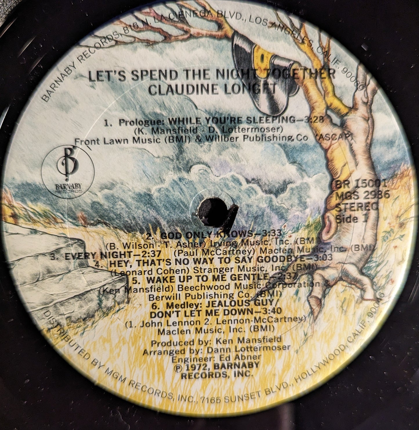 Claudine Longet - Let's Spend The Night Together | Near Mint (NM) Excellent (EX)-