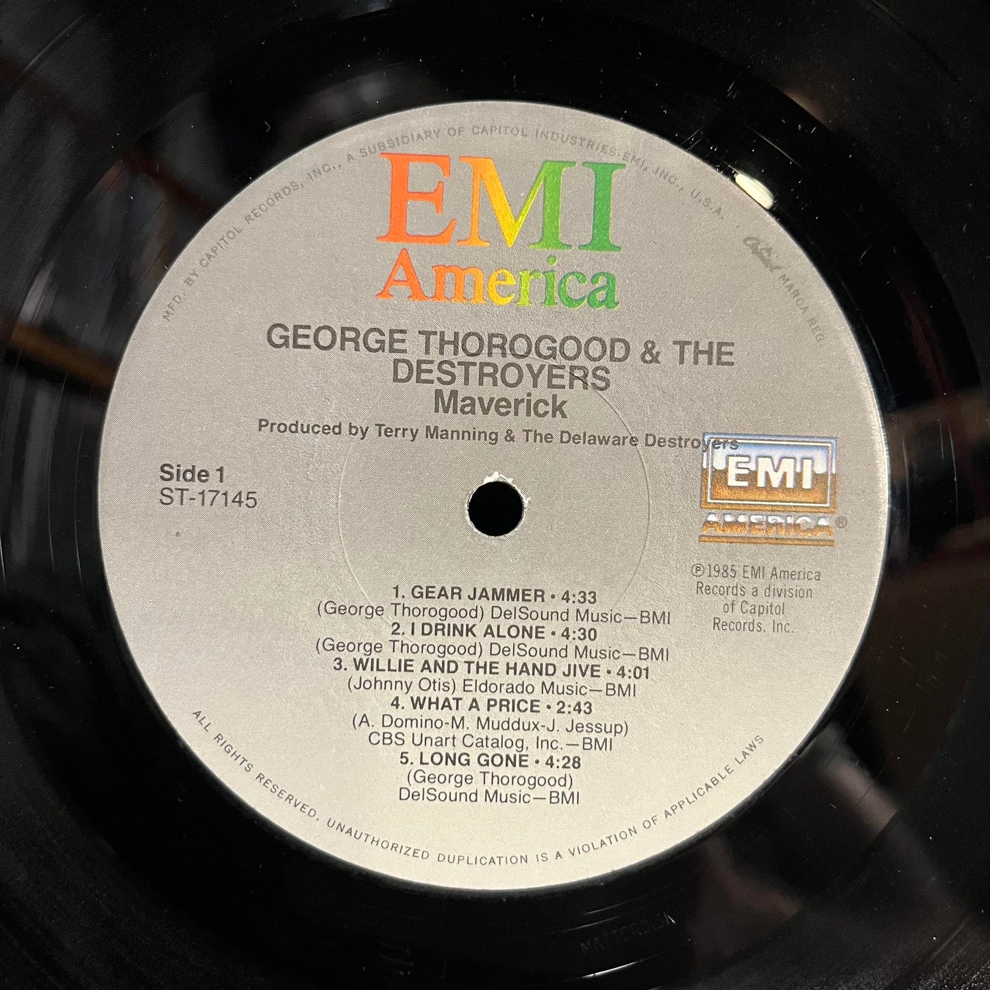 George Thorogood & The Destroyers - Maverick *SHRINK/HYPE* | Near Mint (NM) Near Mint (NM)-