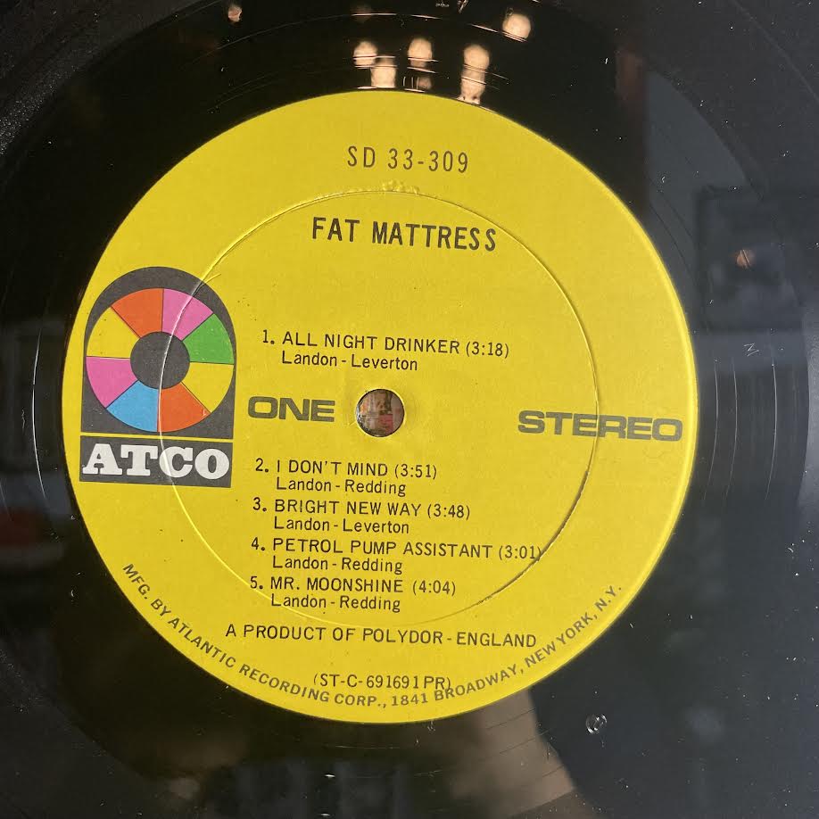 Fat Mattress - Fat Mattress (VINYL) | Near Mint (NM) Very Good Plus (VG+)--