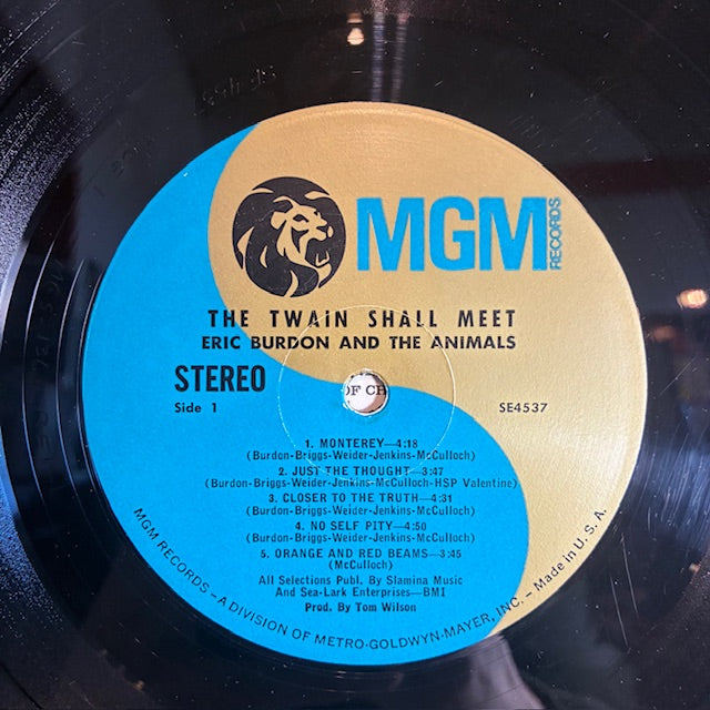 Eric Burdon & The Animals - The Twain Shall Meet (VINYL) | Very Good Plus (VG+) Very Good (VG)--