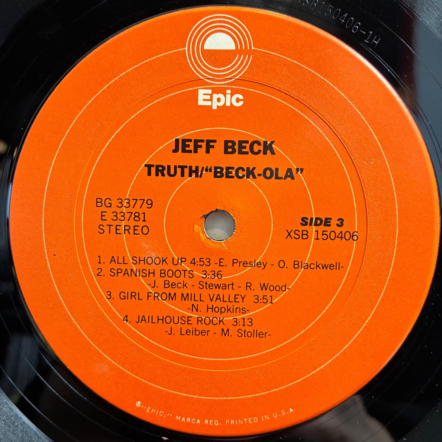 Jeff Beck - Truth/Beck-ola (2x VINYL) | Very Good Plus (VG+) Very Good Plus (VG+)--