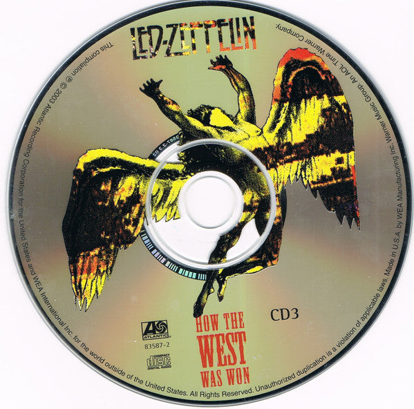 Led Zeppelin - How The West Was Won (3xCD) | Very Good Plus (VG+) Very Good (VG)-