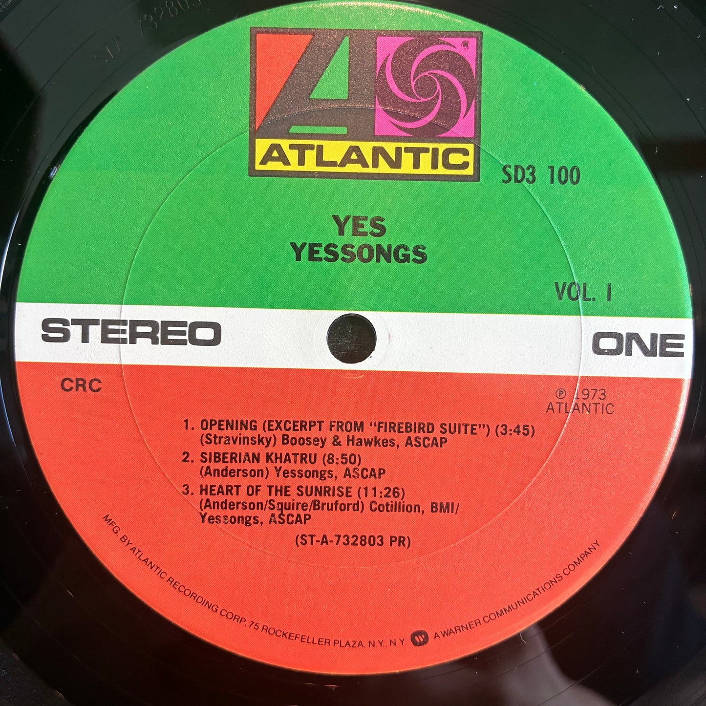 Yes - Yessongs (3x VINYL) | Very Good Plus (VG+) Excellent+ (EX+)--