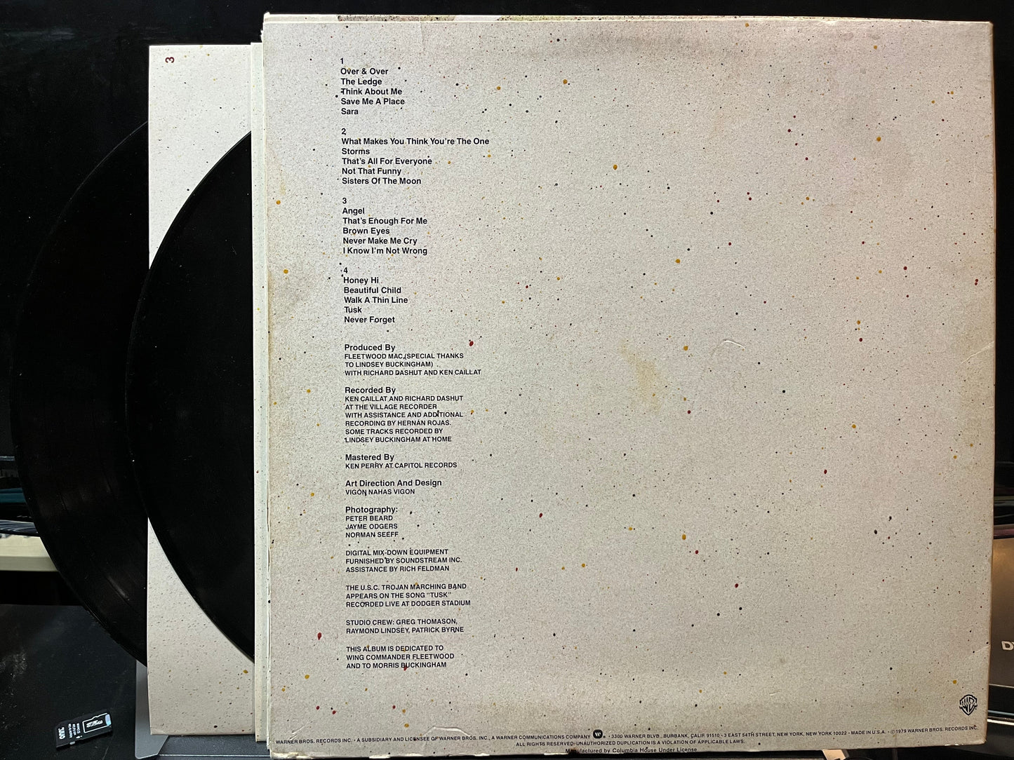 Fleetwood Mac - Tusk (VINYL 2xLP WARNER BROS. 2HS 3350 1979) | USED Very Good Plus (VG+) Excellent+ (EX+)-