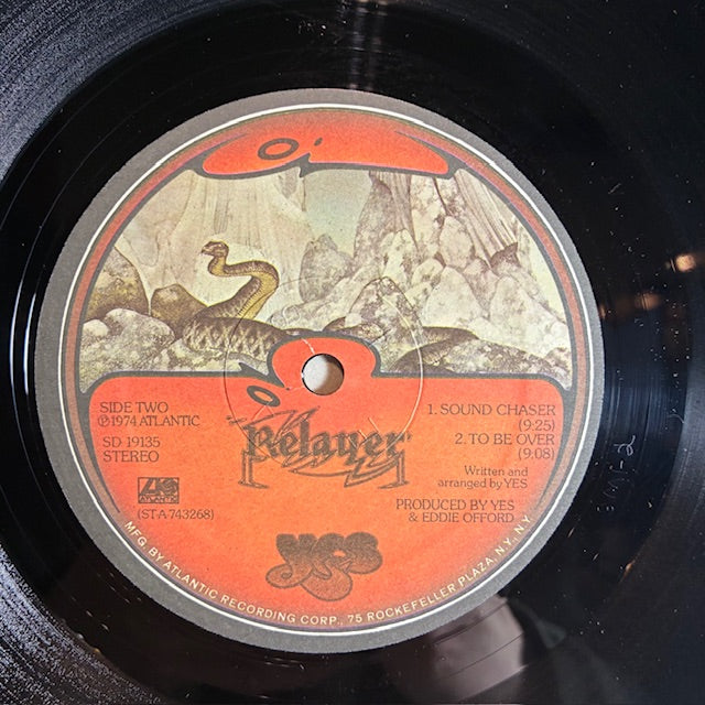 Yes - Relayer (VINYL) | Excellent (EX)-