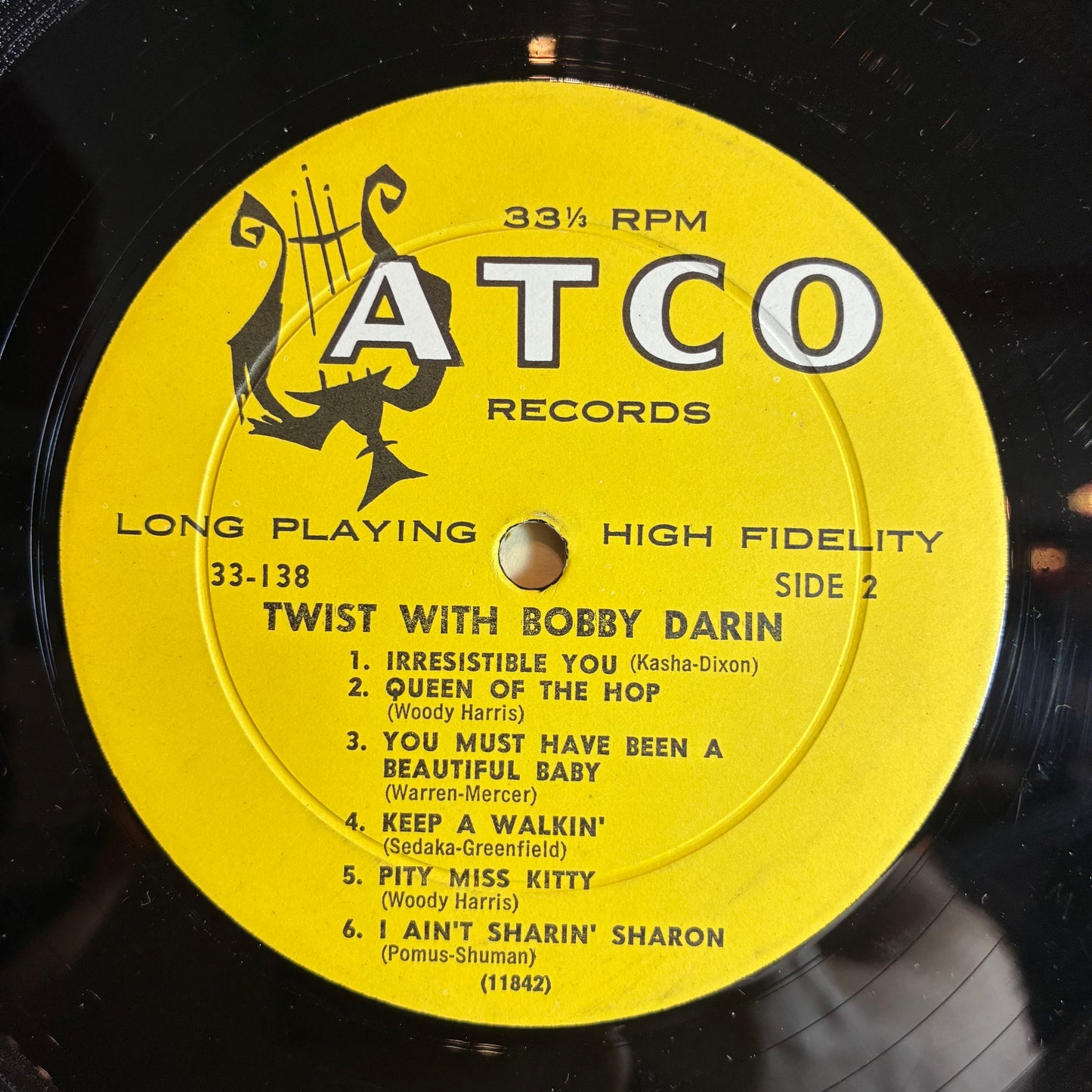 Bobby Darin - Twist With Bobby Darin (VINYL) | Very Good Plus (VG+) Very Good (VG)--