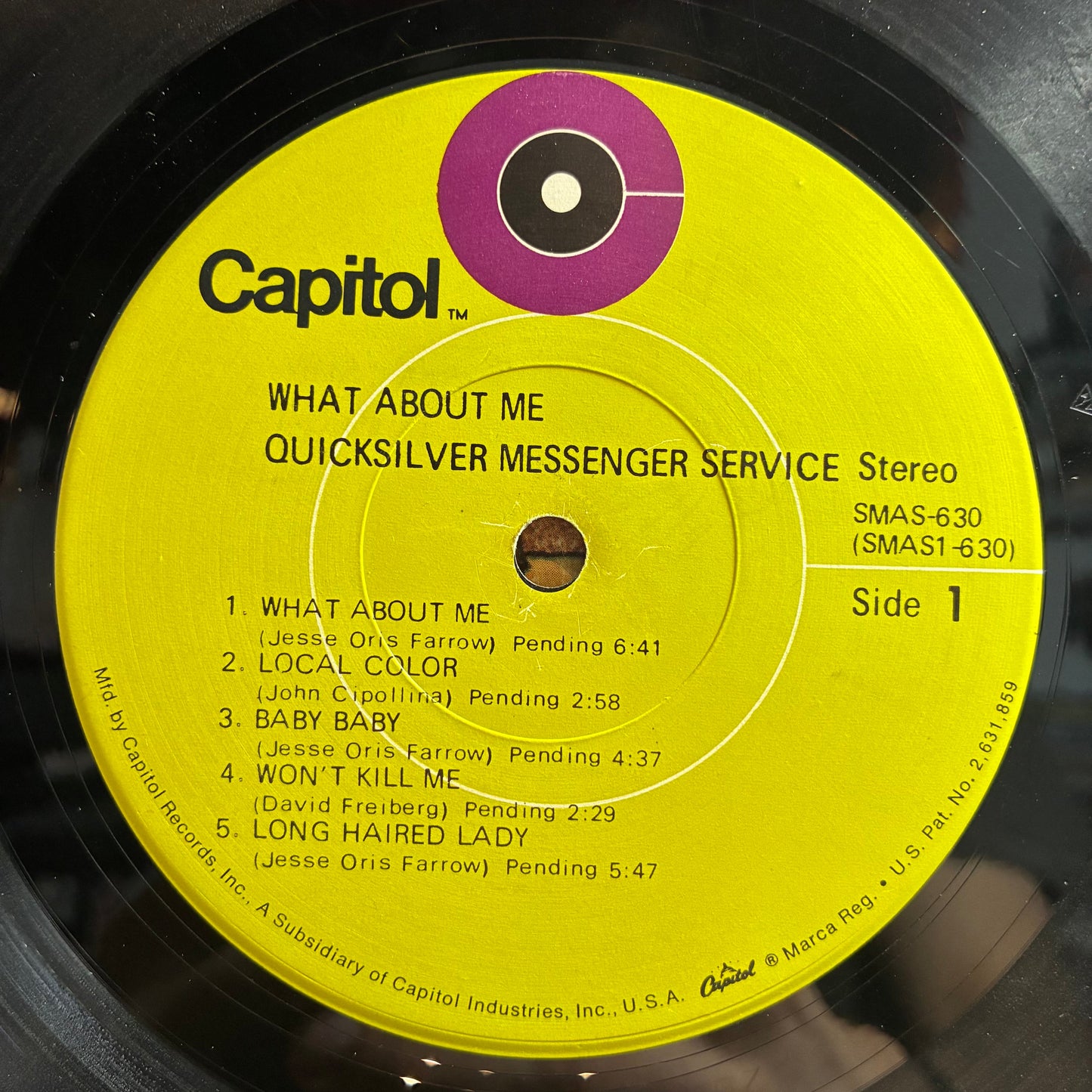 Quicksilver Messenger Service - What About Me (VINYL) | Very Good Plus (VG+) Very Good (VG)-