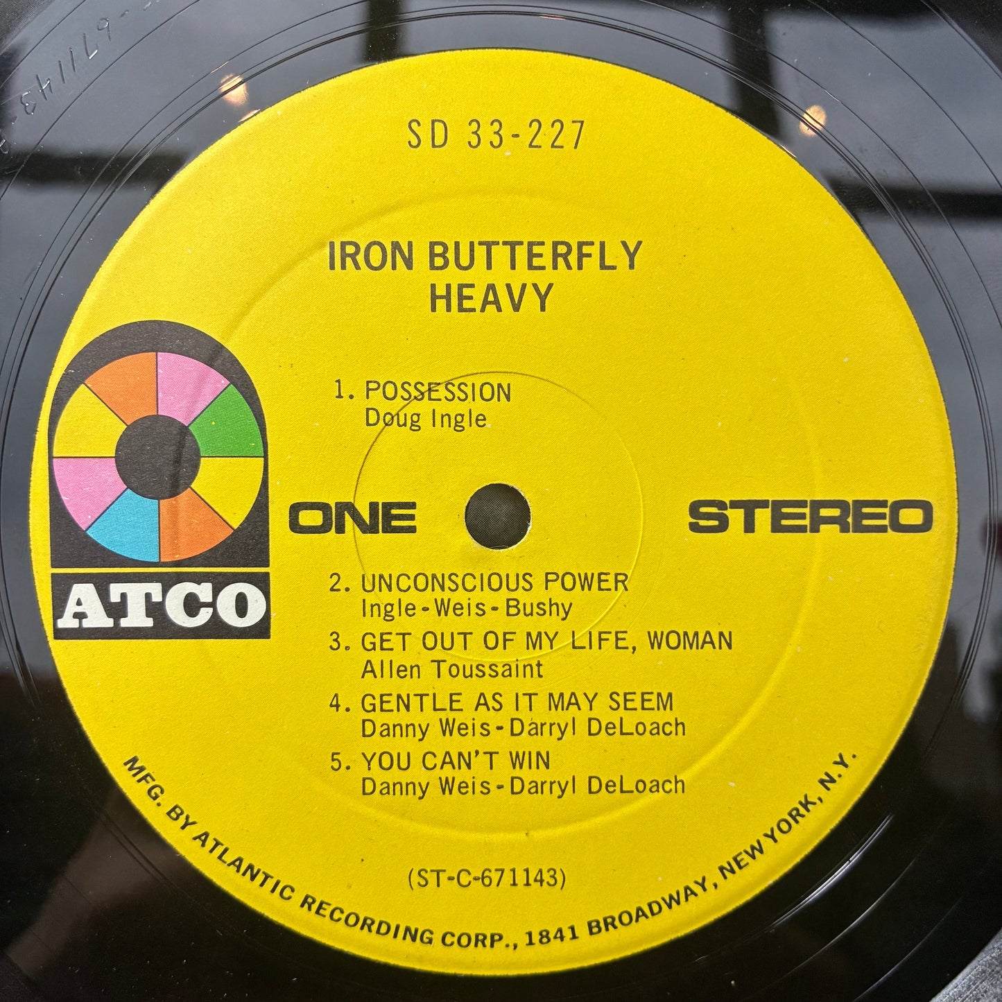 Iron Butterfly - Heavy (VINYL) | Very Good (VG) Very Good (VG)--