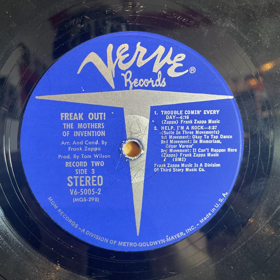 The Mothers - Freak Out! (2xVINYL) | Very Good (VG) Good Plus (G+)--
