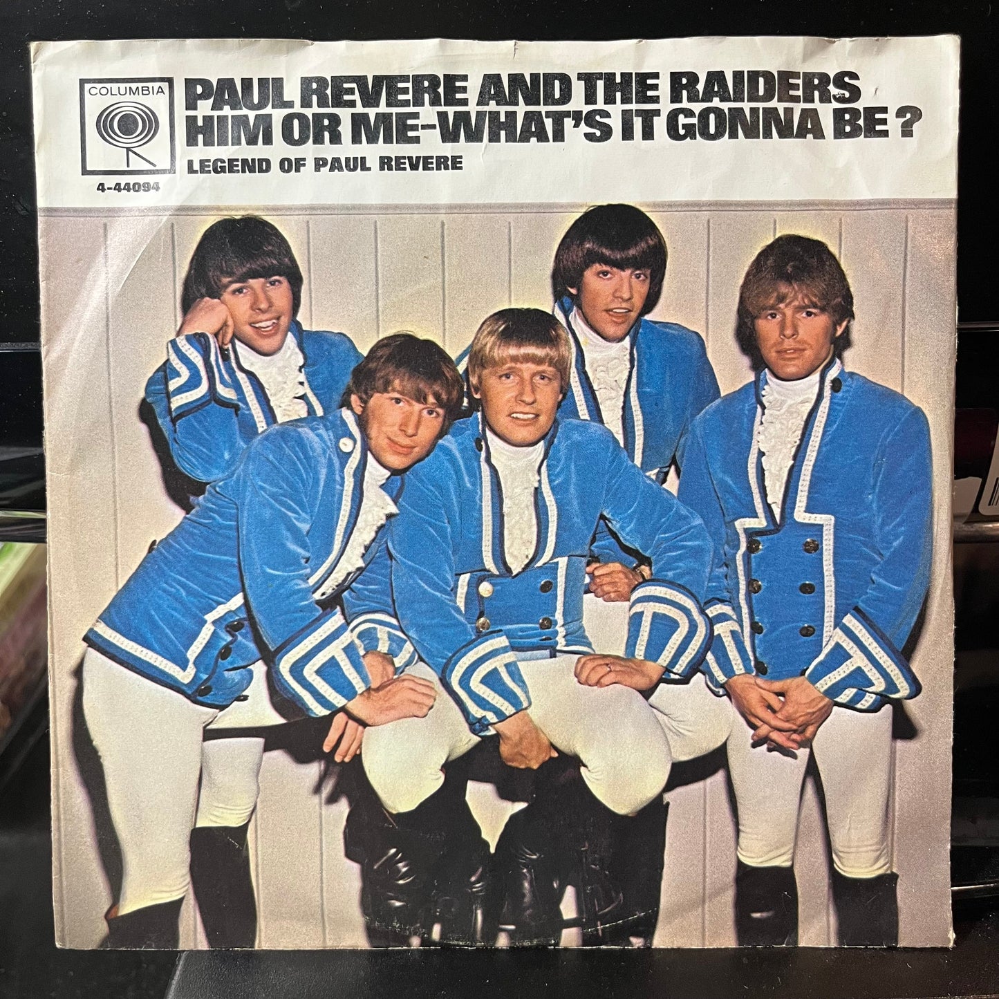 Paul Revere And The Raiders - Him Or Me - What's It Gonna Be? (VINYL 7") | Excellent+ (EX+) Excellent+ (EX+)--