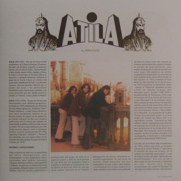 Atila - The Beginning Of The End (El Principio Del Fin)(VINYL) | Mint (M)-