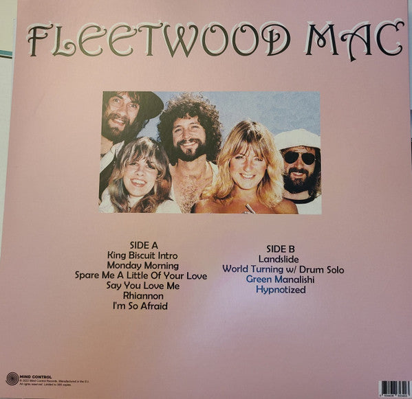Fleetwood Mac - University Of Connecticut, 25th October 1975 : King Biscuit Flower Hour Broadcast | Mint (M) Mint (M)-