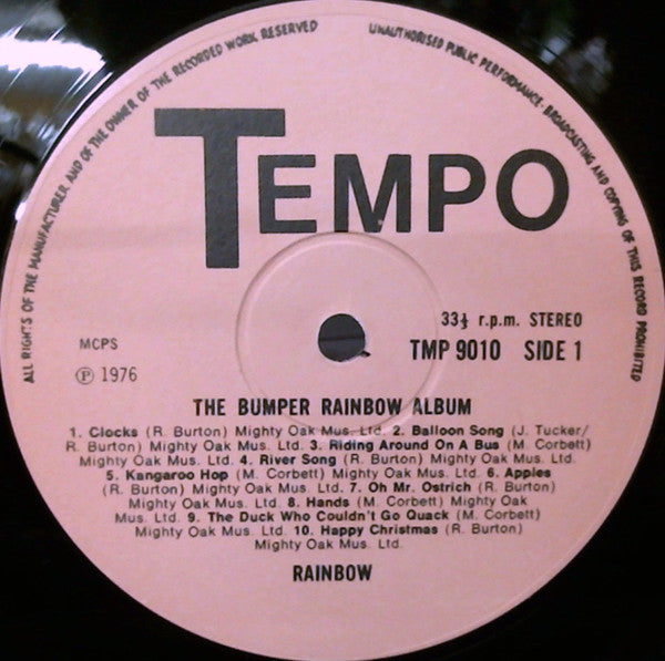 Rod, Matt and Jane - The Bumper Rainbow Album | Near Mint (NM) Near Mint (NM)-