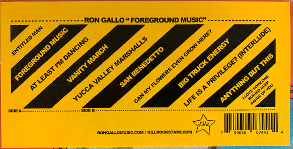 Ron Gallo - Foreground Music | Mint (M) Mint (M)-