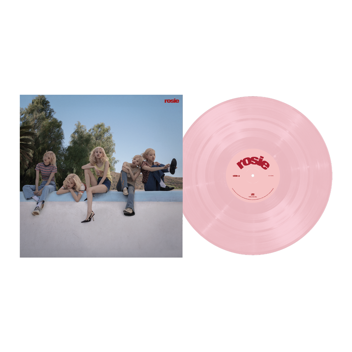 ROSÉ - Rosie (Band Cover Baby Pink Vinyl) |-