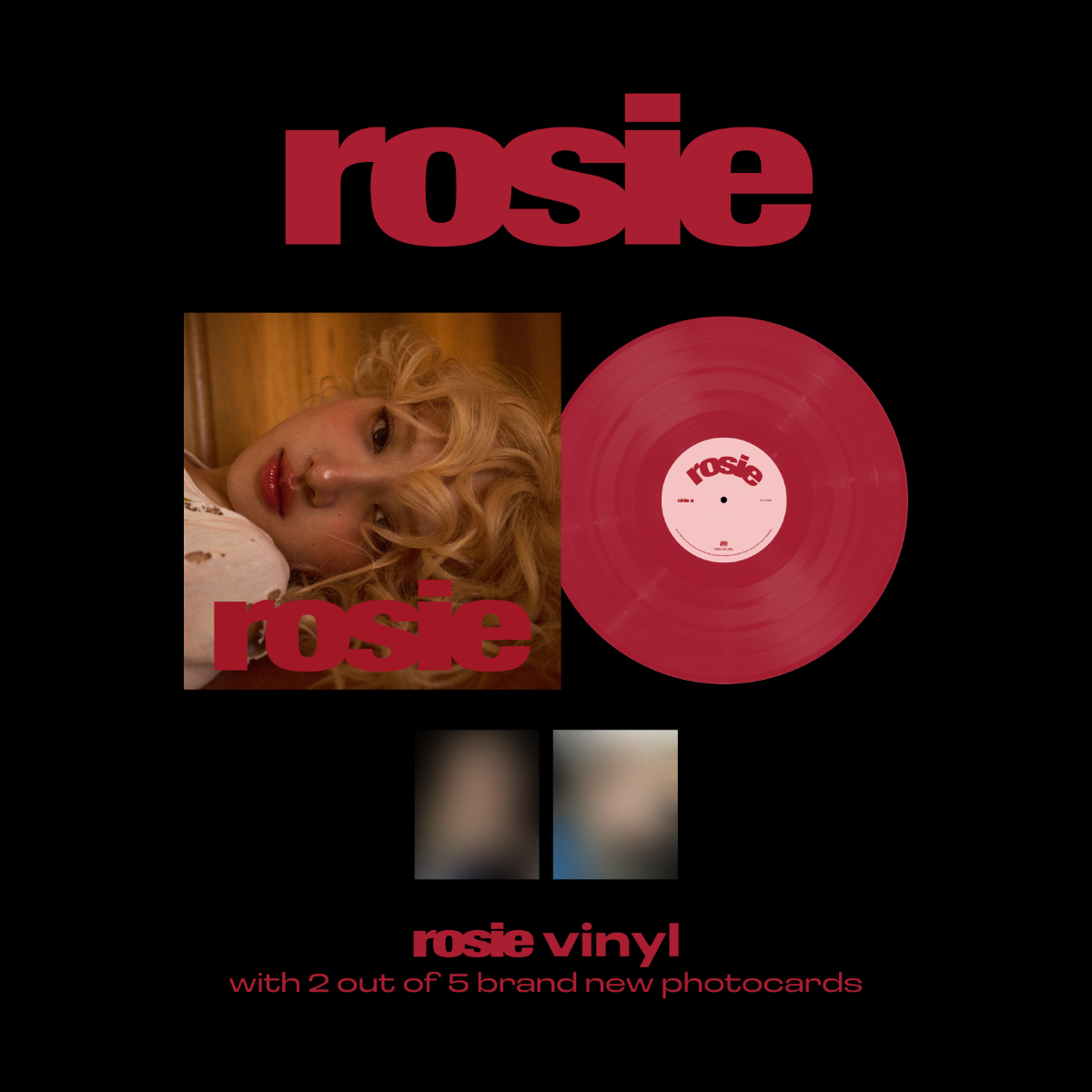 ROSÉ - Rosie (Red Vinyl) | Mint (M) Mint (M)-