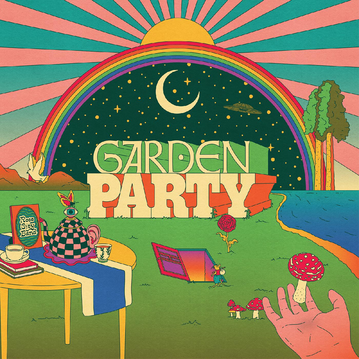 Rose City Band - Garden Party (Indie Exclusive Clear With Purple Vinyl) |-