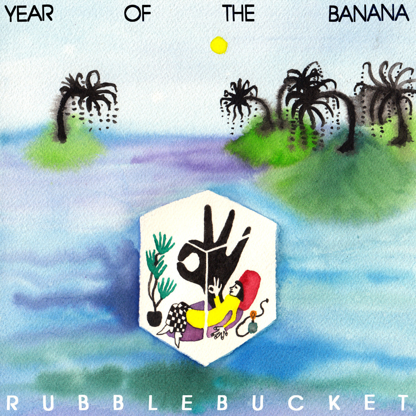 Rubblebucket - Year Of The Banana (Indie Exclusive Yellow & Brown Splatter Vinyl) |-