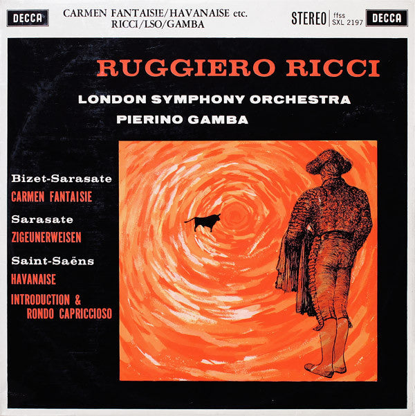 Ruggiero Ricci, London Symphony Orchestra, Gamba, - Carmen Fantaisie / Zigeunerweisen / Havanaise / Introduction & Rondo Capriccioso |-