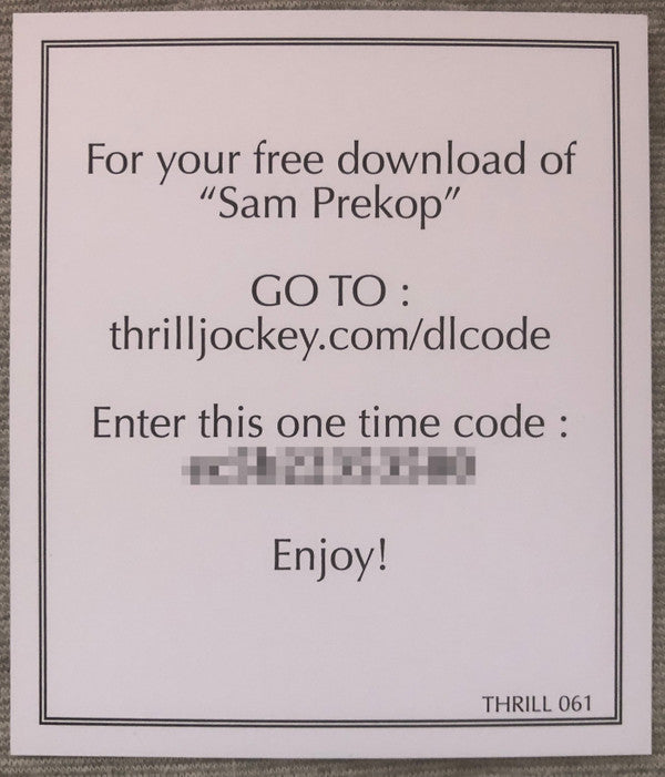 Sam Prekop | Mint (M) Mint (M)-