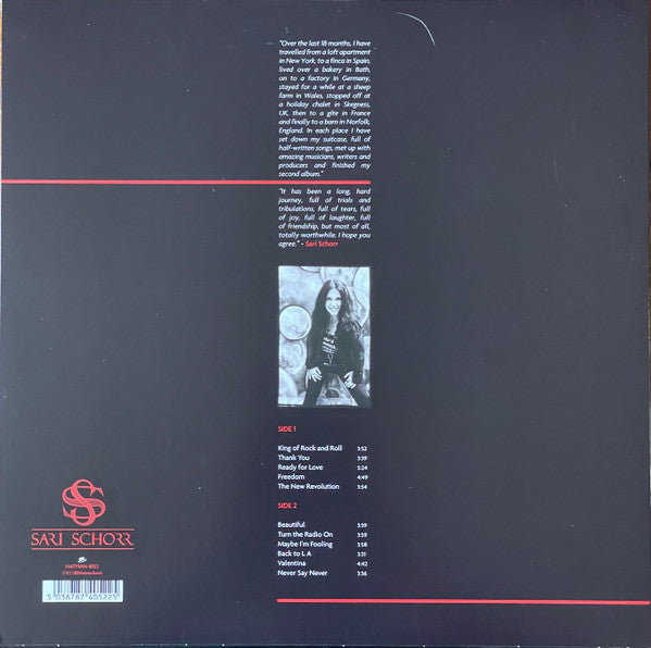 Sari Schorr - Never Say Never (VINYL) | Mint (M) Mint (M)-