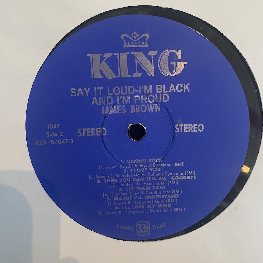 James Brown - Say It Loud I'm Black And I'm Proud (VINYL) | Very Good Plus (VG+) Excellent (EX)-