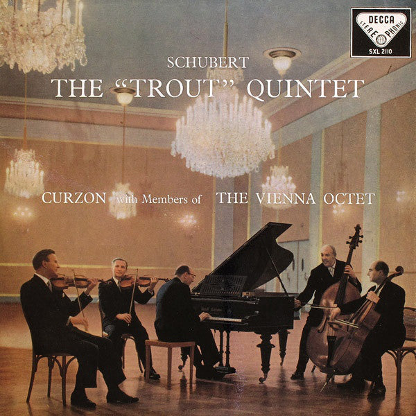 Schubert - Curzon with Members Of The Vienna Octet - The "Trout" Quintet |-