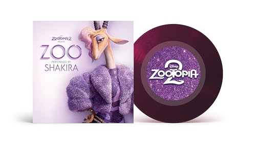 Shakira - Zoo (From Zootopia 2) (Purple Translucent Glitter Vinyl 7" Single) | Mint (M) Mint (M)-