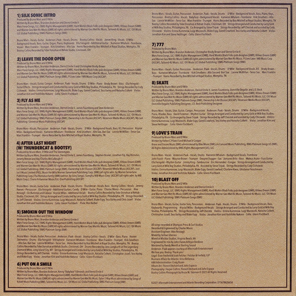 Silk Sonic An Evening With Silk Sonic Atlantic, Aftermath Entertainment LP, Album, RE Mint (M) Mint (M)-