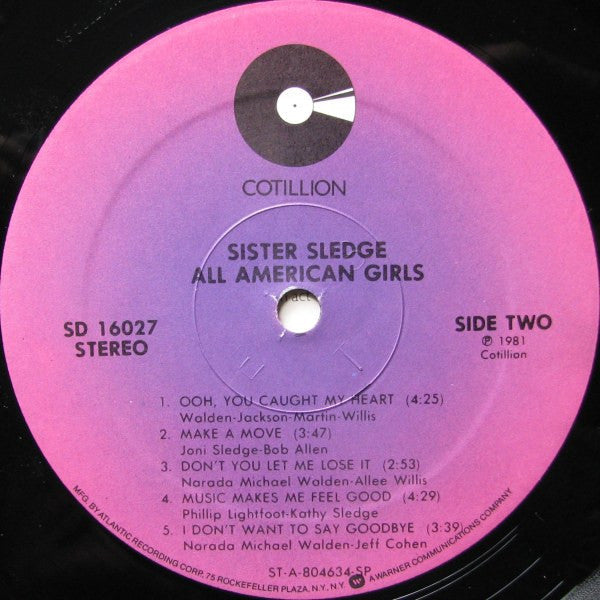 Sister Sledge - All American Girls | Near Mint (NM) Near Mint (NM)-