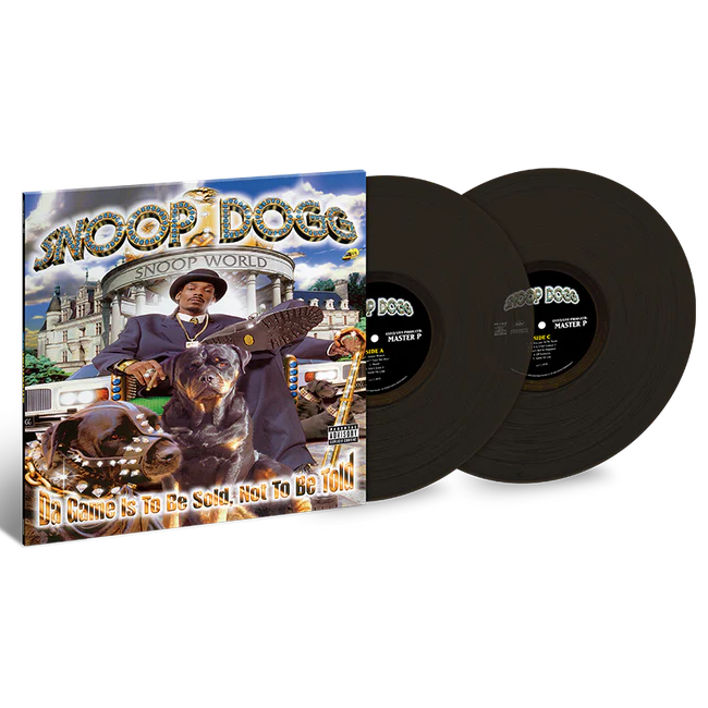 Snoop Dogg - Da Game Is To Be Sold, Not To Be Told (Limited Edition, Black Ice Colored Vinyl) (2 Lp's) |-