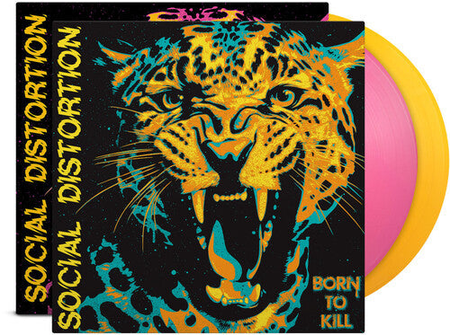 Social Distortion - Born To Kill (IEX Pink & Yellow 2xVinyl) | Mint (M) Mint (M)-