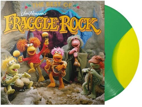 FRAGGLES - The Best Of Jim Henson'S Fraggle Rock (GREEN/YELLOW VINYL) | Mint (M) Mint (M)-
