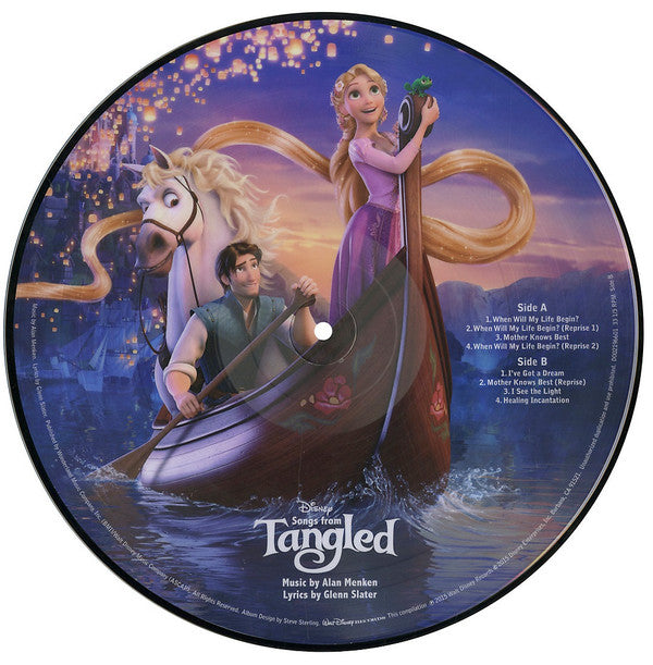 Various - Songs From Tangled (PICTURE DISC) | Mint (M) Mint (M)-