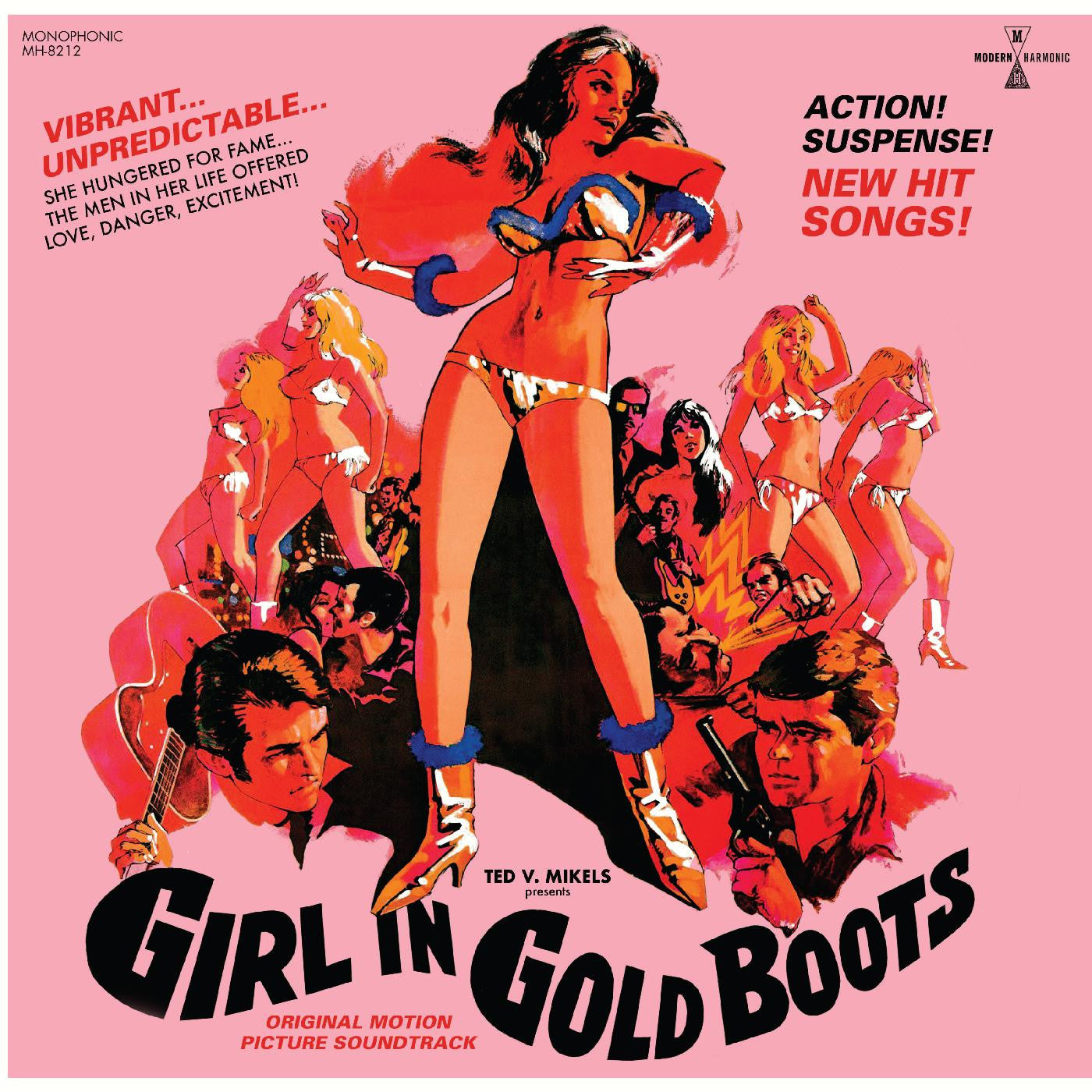 Various Artists - Girl In Gold Boots Original Motion Picture Soundtrack (GOLD VINYL) (Vinyl) |-