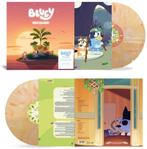 Bluey - Bluey Rug Island (SUNSET ORANGE VINYL) | Mint (M) Mint (M)-