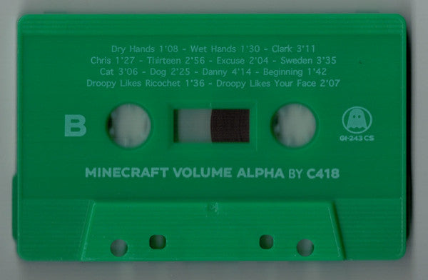 Minecraft Volume Alpha (CASSETTE - UNOFFICAL) | Mint (M) Mint (M)-