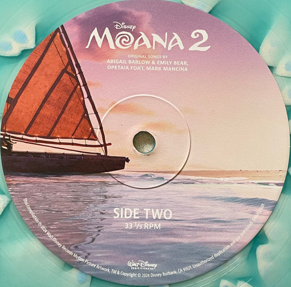 Abigail Barlow - Moana 2 (VINYL) | Mint (M) Mint (M)-