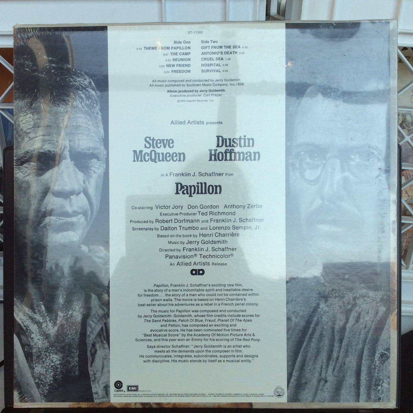 Papillon (Original Motion Picture Soundtrack) (VINYL) | Mint (M) Mint (M)-