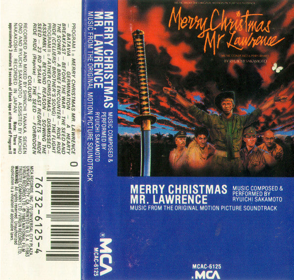 Music From The Original Motion Picture Soundtrack Merry Christmas Mr. Lawrence | Mint (M) Mint (M)-
