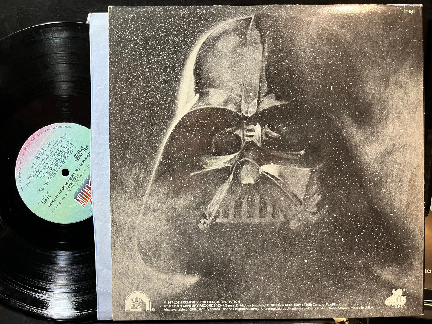 John Williams, The London Symphony Orchestra - Star Wars (VINYL 2xLP 20TH CENTURY 2T-541 1977) | USED Excellent+ (EX+) Very Good Plus (VG+)-