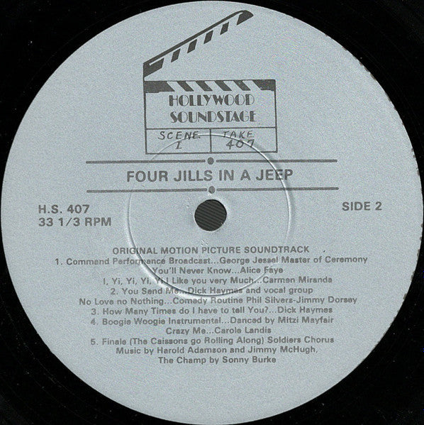 Various - Four Jills In A Jeep (Original Soundtrack) (VINYL) | Excellent+ (EX+) Excellent (EX)--