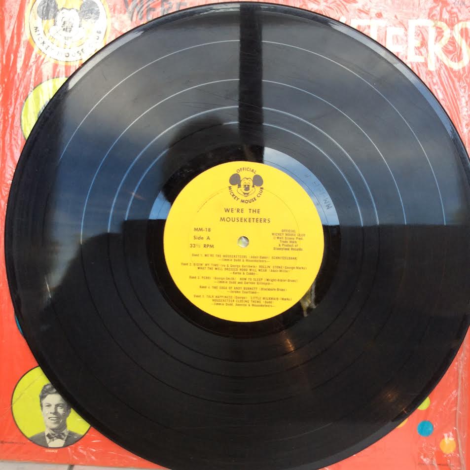 The Mouseketeers - We're The Mouseketeers (VINYL) | Good Plus (G+) Excellent (EX)--