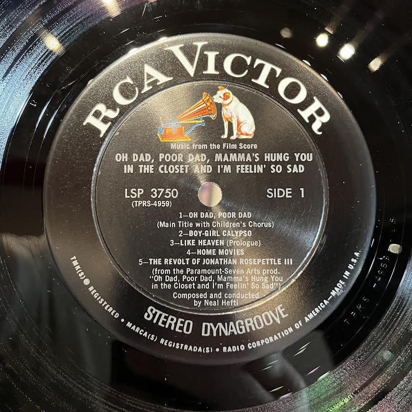 Neal Hefti - Oh Dad, Poor Dad, Mamma's Hung You In The Closet... *SHRINK* | Near Mint (NM) Near Mint (NM)-