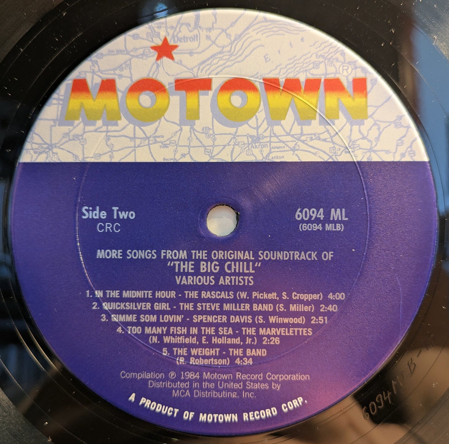 Various - More Songs From The Original Soundtrack Of The Big Chill (VINYL) | Near Mint (NM) Excellent (EX)-