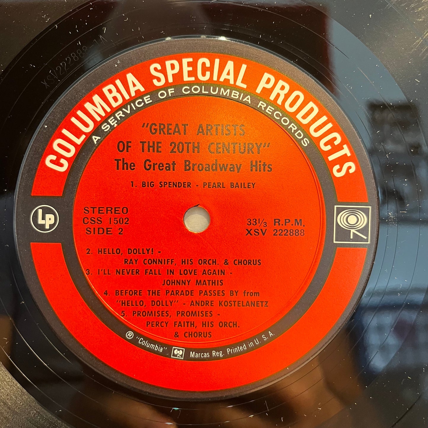 Various - The Great Broadway Hits | Near Mint (NM) Near Mint (NM)--